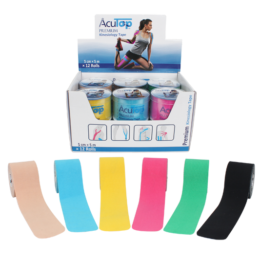 Acutop - Premium Kinesiologie Tape - 5cm x 5m - Intertaping.nl